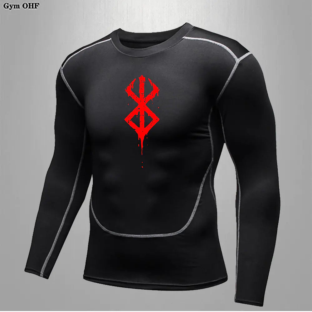 Men's Fitness Quick-Dry Compression T-Shirt