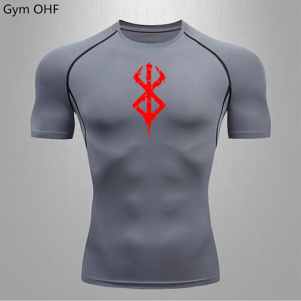 Men's Fitness Quick-Dry Compression T-Shirt