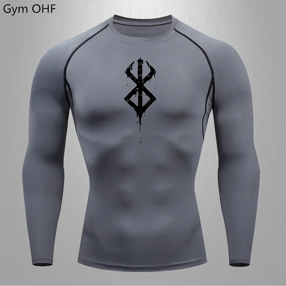 Men's Fitness Quick-Dry Compression T-Shirt