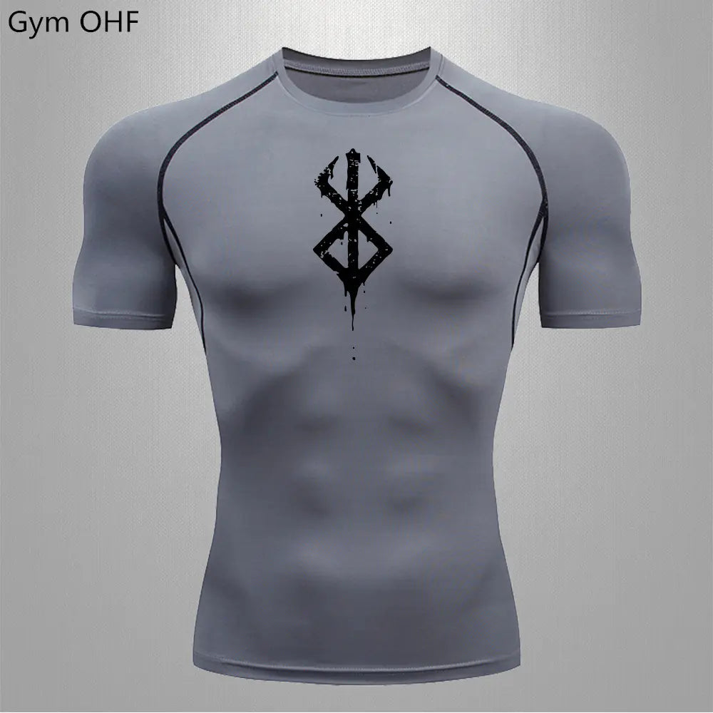 Men's Fitness Quick-Dry Compression T-Shirt
