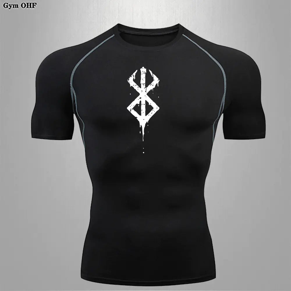 Men's Fitness Quick-Dry Compression T-Shirt