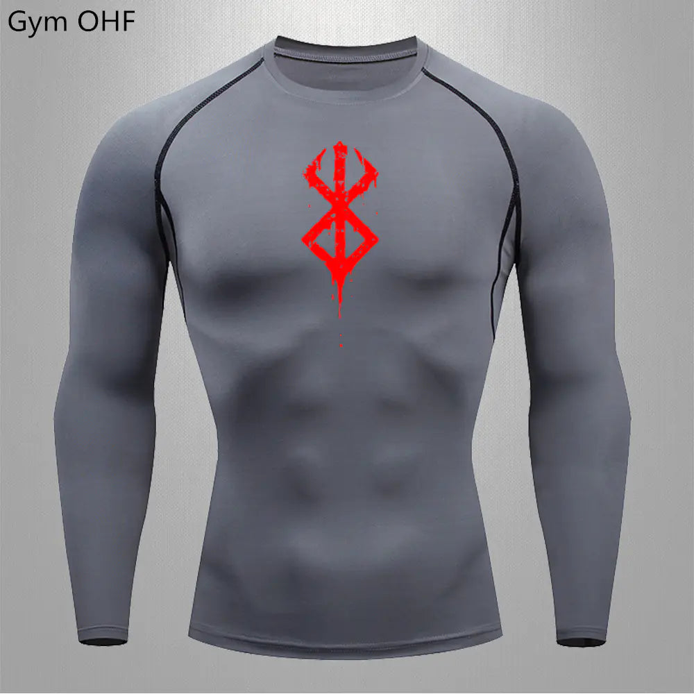 Men's Fitness Quick-Dry Compression T-Shirt