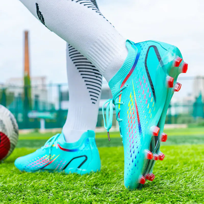 Professional Outdoor Sports Non-Slip Microfiber Football Shoes