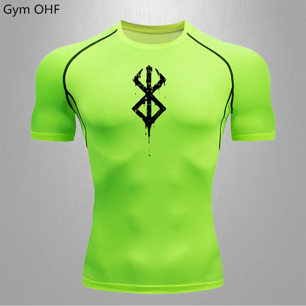 Men's Fitness Quick-Dry Compression T-Shirt