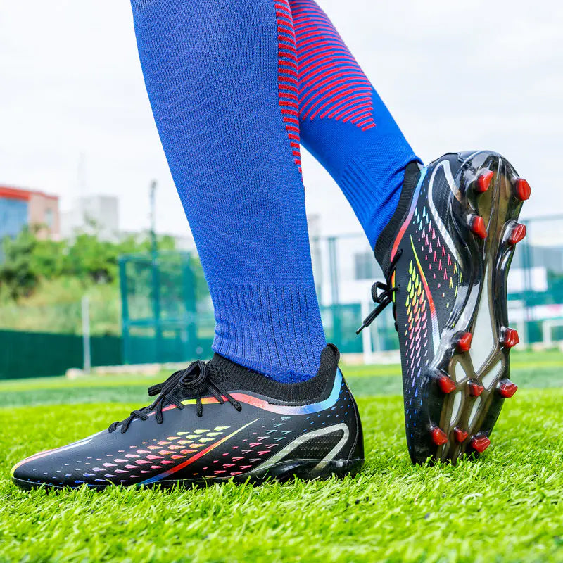 Professional Outdoor Sports Non-Slip Microfiber Football Shoes
