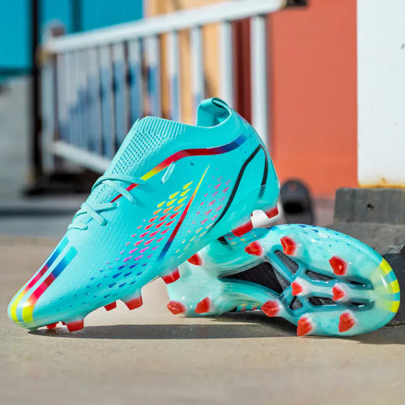 Professional Outdoor Sports Non-Slip Microfiber Football Shoes
