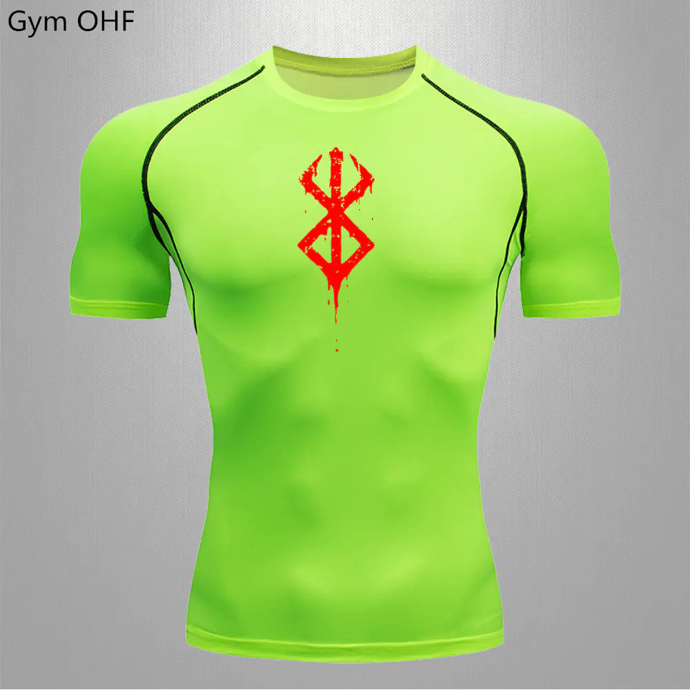 Men's Fitness Quick-Dry Compression T-Shirt