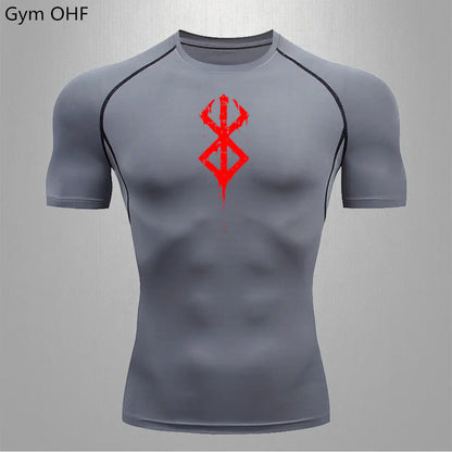 Men's Fitness Quick-Dry Compression T-Shirt