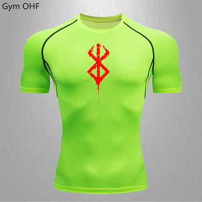 Men's Fitness Quick-Dry Compression T-Shirt