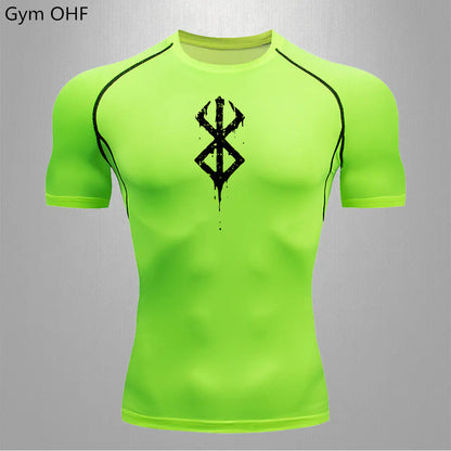 Men's Fitness Quick-Dry Compression T-Shirt