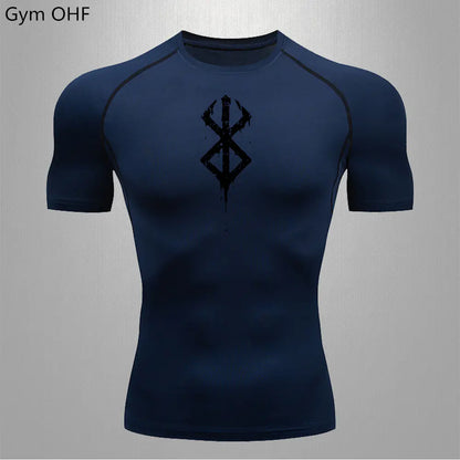 Men's Fitness Quick-Dry Compression T-Shirt