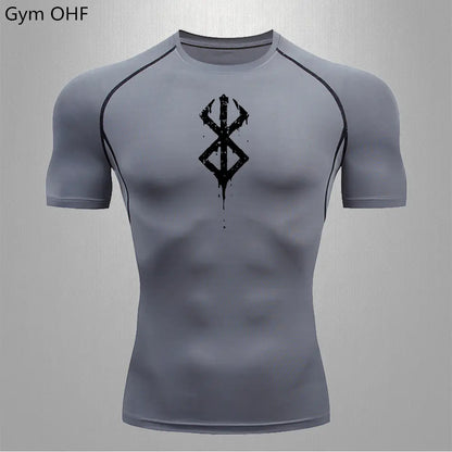 Men's Fitness Quick-Dry Compression T-Shirt