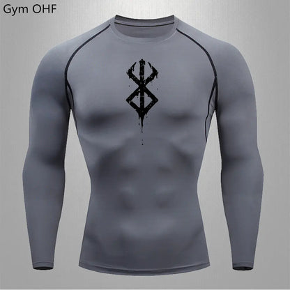 Men's Fitness Quick-Dry Compression T-Shirt